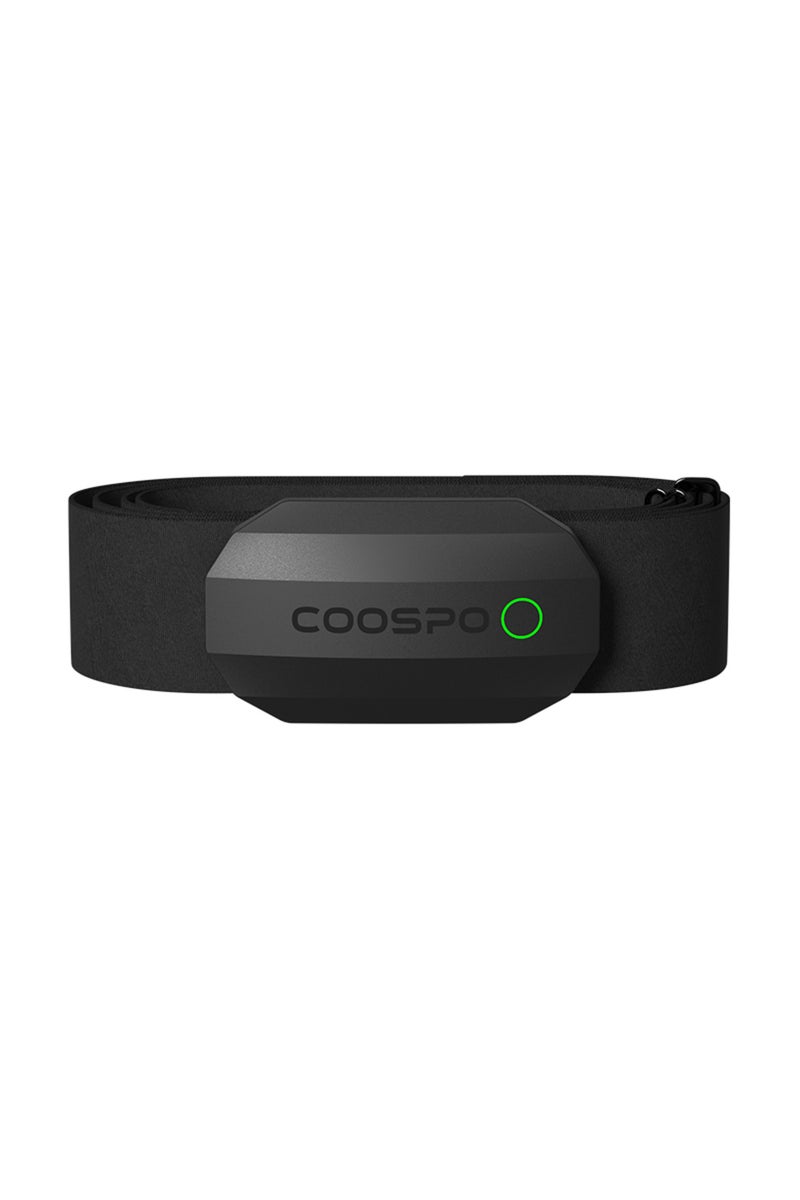 H808S-B-BK COOSPO H808S Heart Rate Sensor Chest Strap HRM Monitor ANT+ Bluetooth With IP67 for Pelot
