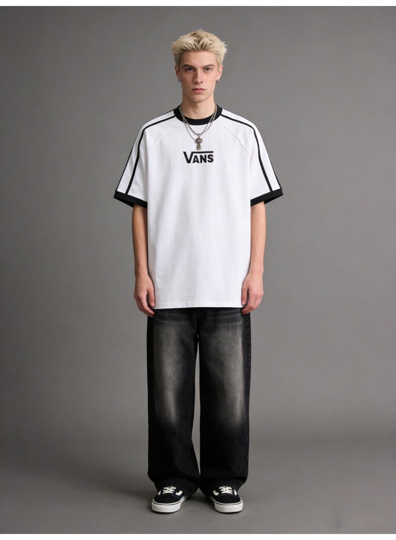فانز Vans الرجال والنساء القمصان القصيرة الأكمام شعار الصيف الكلاسيكي - Image 2