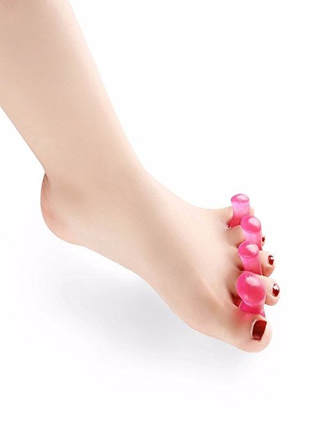 جيرن فاصل أصابع القدم المصنوع من السيليكون الجل الأحمر من جيرن وواقي إبهام القدم - Image 1