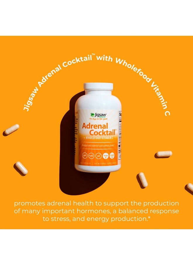 Jigsaw Health Adrenal Cocktail With Wholefood Vitamin C 360 Capsules  - Image 4