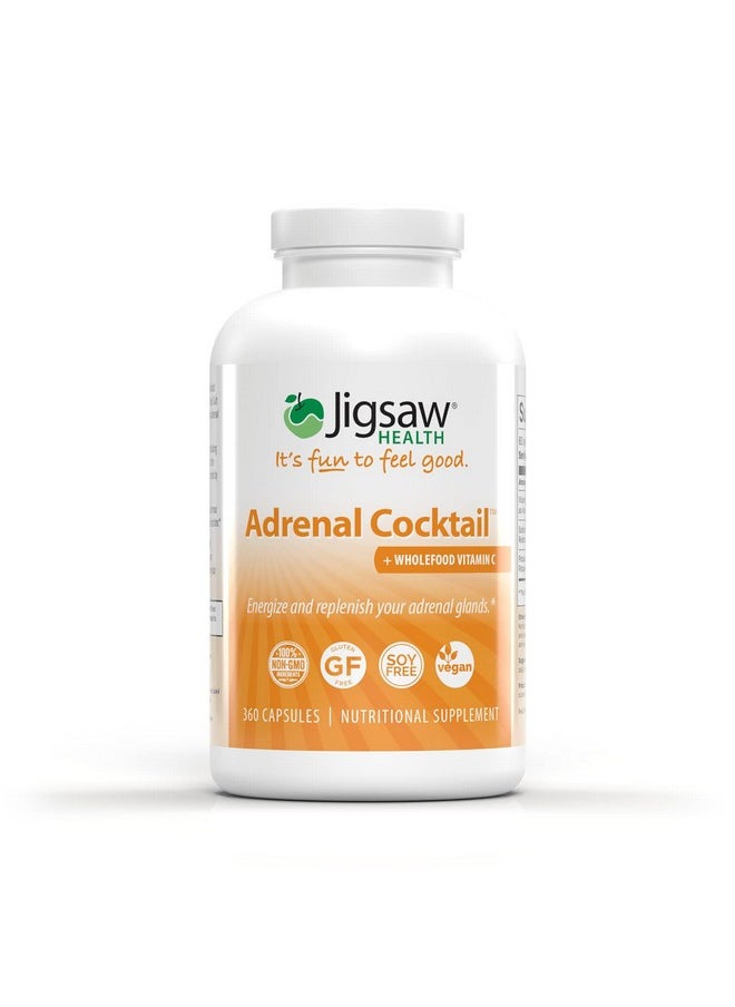Jigsaw Health Adrenal Cocktail With Wholefood Vitamin C 360 Capsules  - Image 2