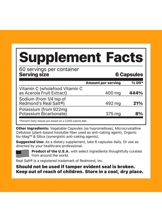 Jigsaw Health Adrenal Cocktail With Wholefood Vitamin C 360 Capsules  - Image 3
