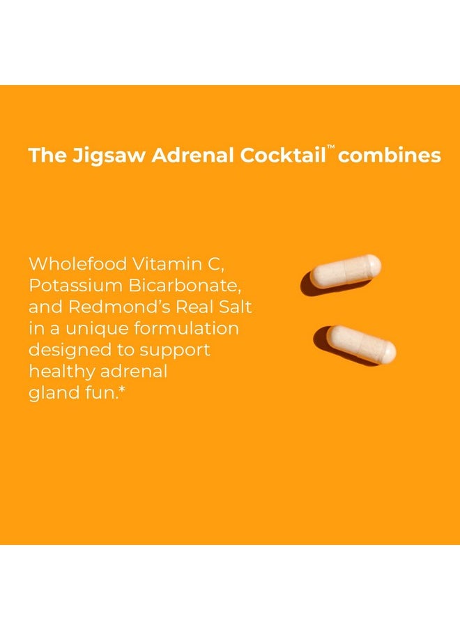 Jigsaw Health Adrenal Cocktail With Wholefood Vitamin C 360 Capsules  - Image 5