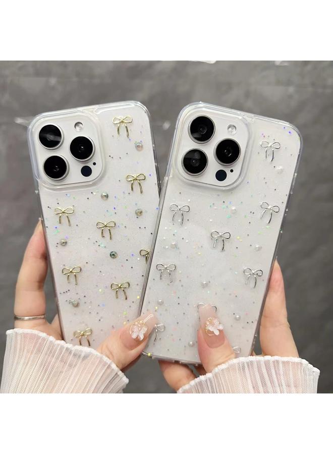 اس-توب جراب هاتف iPhone 15 Pro Small Fresh Bow TPU - Image 3