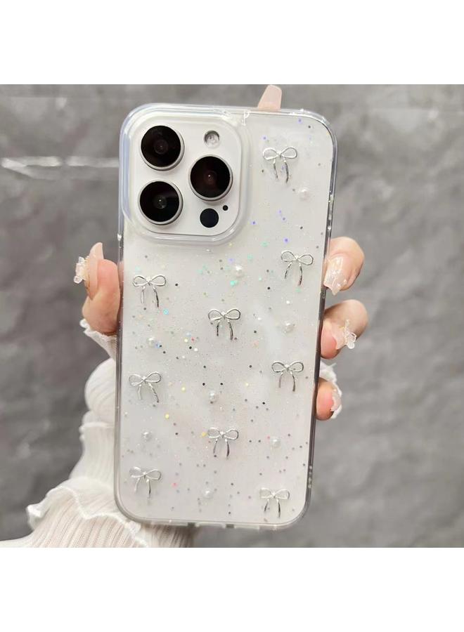 اس-توب جراب هاتف iPhone 15 Pro Small Fresh Bow TPU - Image 1