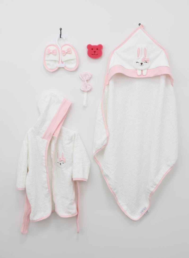 FUN MOMENT Baby Bathrobe Consisting of 5 Pieces - Image 1