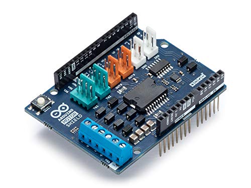 Arduino Motor Shield REV3 [A000079] - Motor Control, 4 DC Motors, 2 Stepper Motors, 1.2A per Motor, Integrated Power Supply, Compatible with Arduino IDE for Robotics and Automation Projects - Image 2