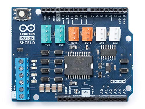 Arduino Motor Shield REV3 [A000079] - Motor Control, 4 DC Motors, 2 Stepper Motors, 1.2A per Motor, Integrated Power Supply, Compatible with Arduino IDE for Robotics and Automation Projects - Image 3