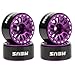 MEUS RACING 07 Beadlock Wheels Rims Wheel for Axial SCX30 Redcat Ascent32 130 132 RC Crawler Upgrades Type C Purple - Image 2