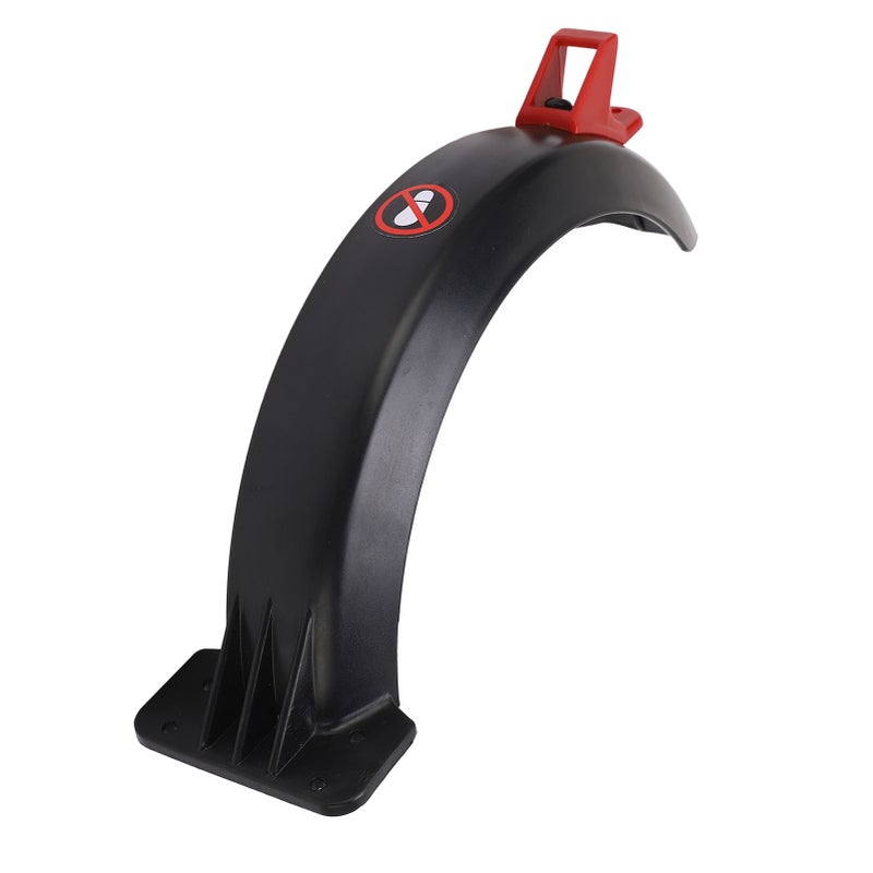 Scooter Fender Rear Mud Guard with Hook Reflective Strip Plastic Scooter Accessory for GOTRAX GXL V2 Rainy Day - Image 3