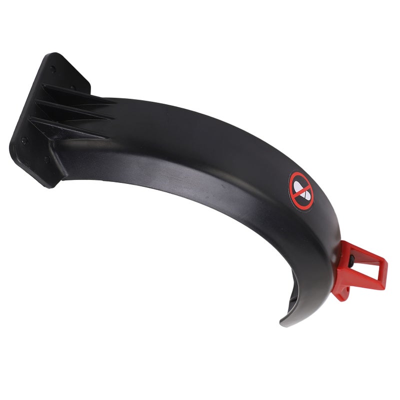 Scooter Fender Rear Mud Guard with Hook Reflective Strip Plastic Scooter Accessory for GOTRAX GXL V2 Rainy Day - Image 1