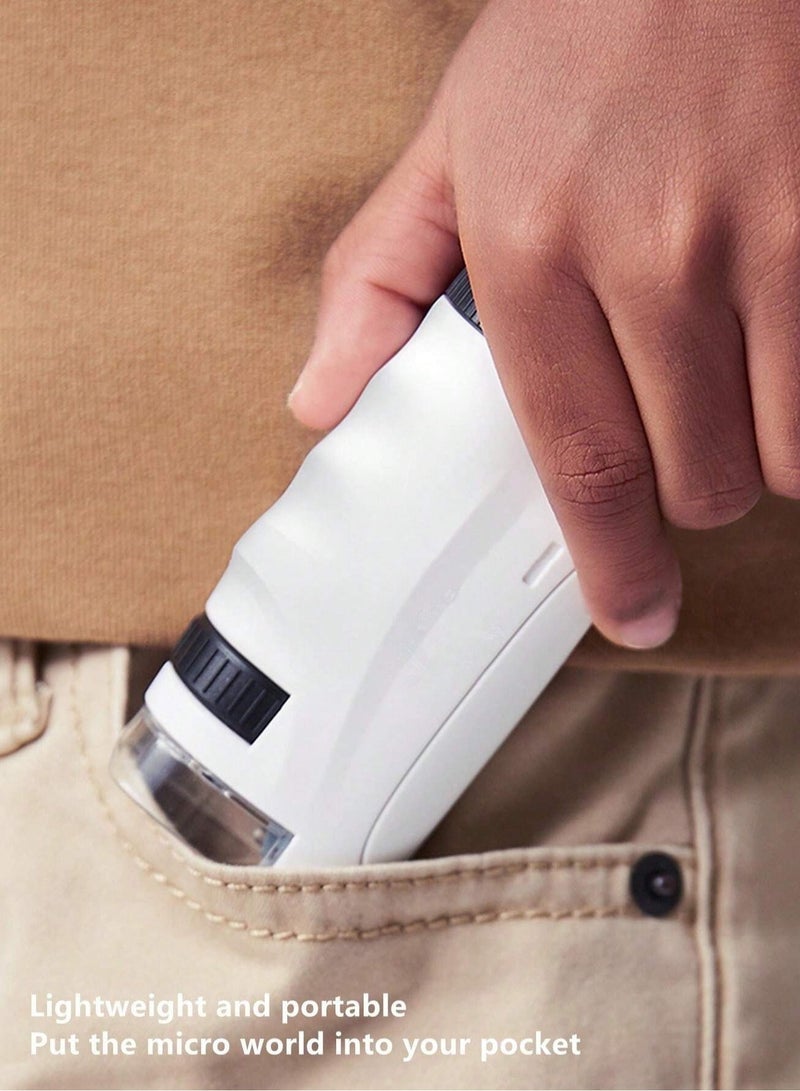 Kids Portable Handheld Optical Microscope for Boys  Girls, Science Outdoor Exploration Educational Toy Gift - Image 5