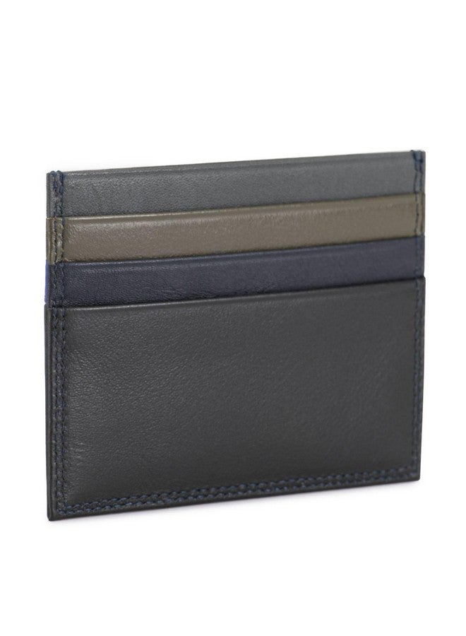 mywalit Rfid Double-Sided Nappa Leather Credit Card Holder | Midnight | 6 Card Slots With Radio Frequency Shielding For Maximum Security | Perfect For Everyday Use - Image 2