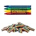 Craytastic 25 Bulk Crayon Packs of 4 100 count Bulk Crayons for kids Party Favors Teachers Party Favors Classrooms Restaurants Individually Wrapped NonToxic - Image 3
