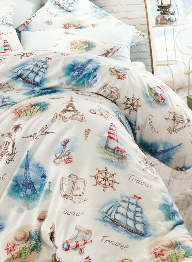 Family Bed Flat Bed sheet Cotton 3 pieces size 180 x 250 cm Model 171 from Family Bed Kids - Image 3