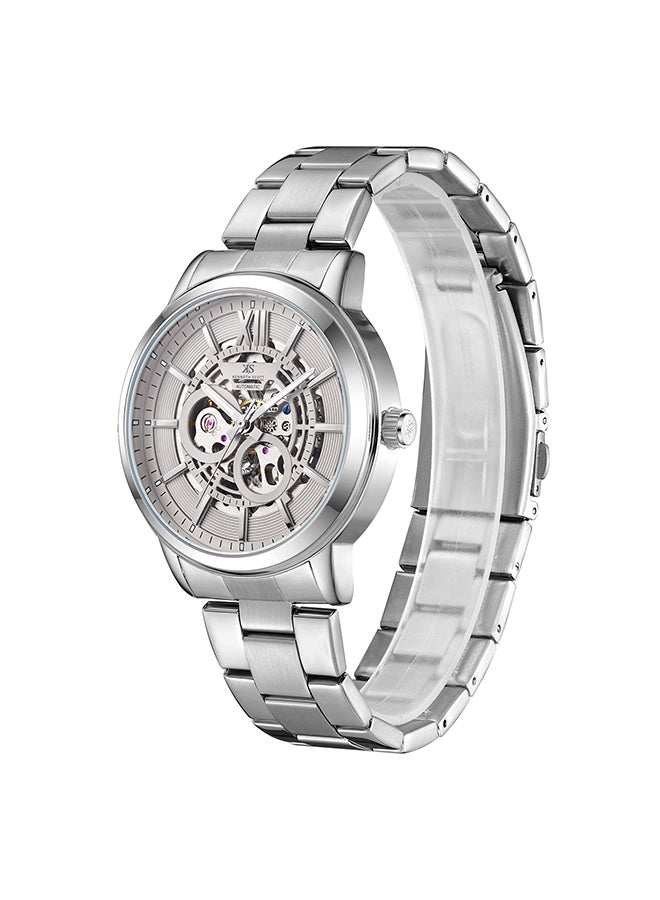 KENNETH SCOTT Men's Stainless Steel Automatic  Watch K24324-SBSX - 43.5 mm - Image 3