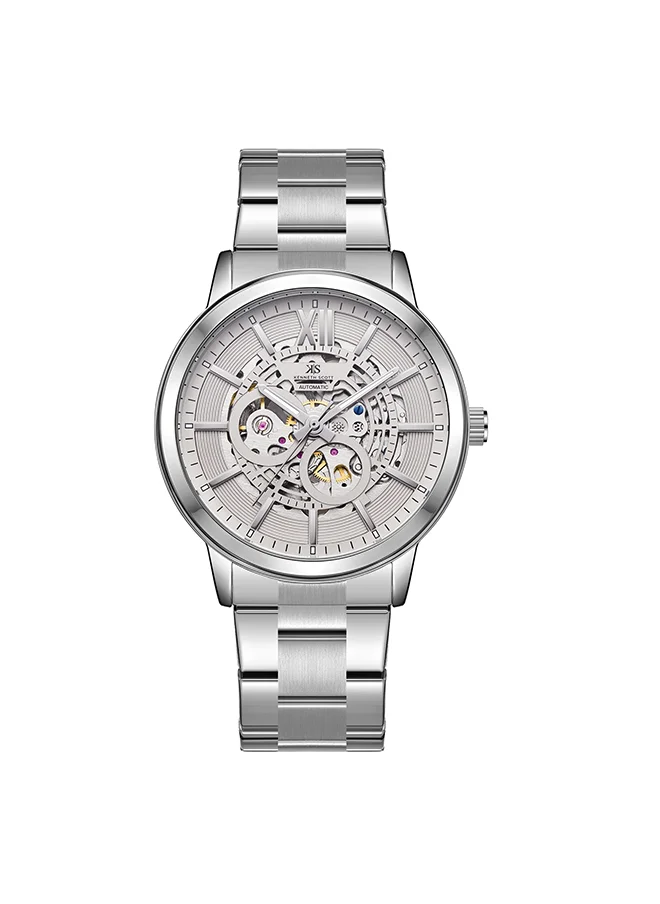 كينيث سكوت Men's Grey  Dial Automatic  Watch - K24324-SBSX