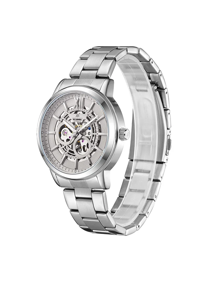 كينيث سكوت Men's Grey  Dial Automatic  Watch - K24324-SBSX