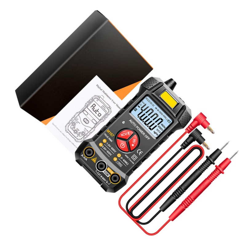Automatic Digital Multimeter With Large Display ABS Material Safe Portable - Image 2
