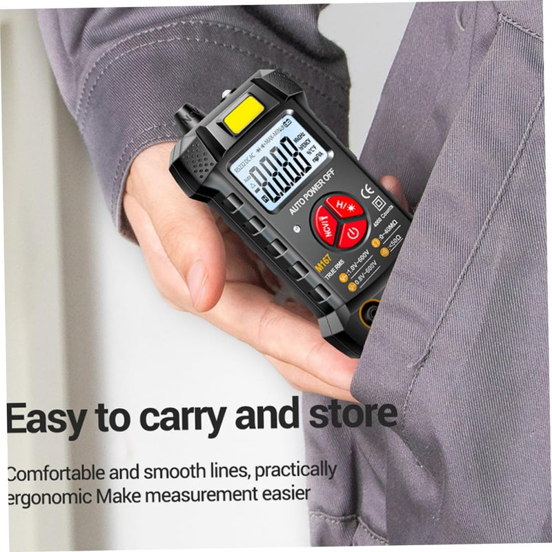 Automatic Digital Multimeter With Large Display ABS Material Safe Portable - Image 5