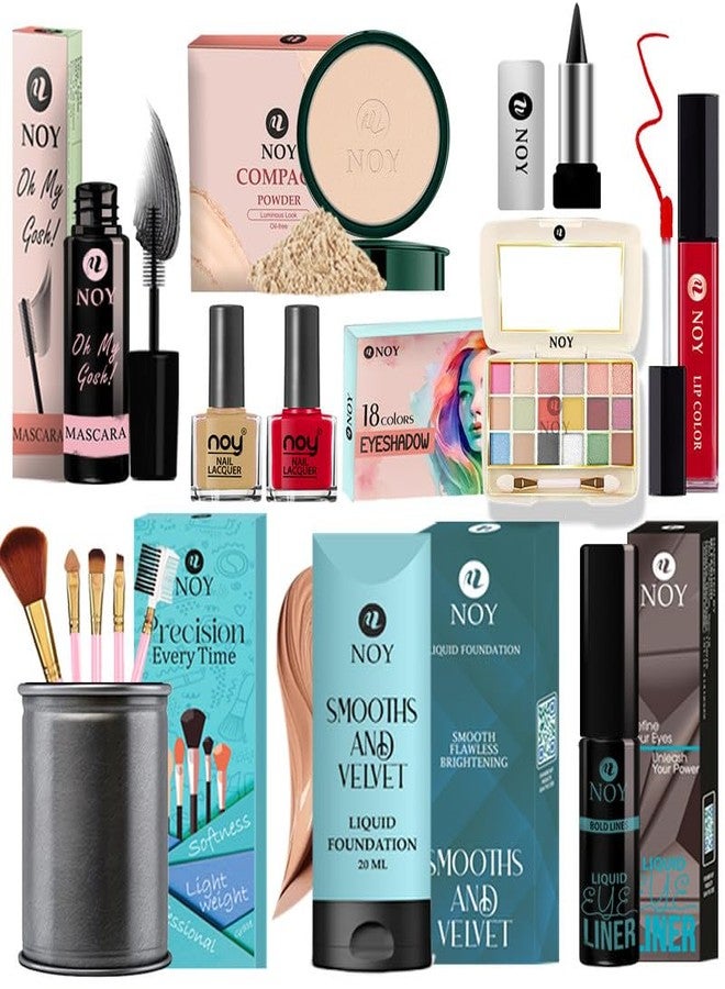 Noy Makeup Kit For Teenagers Girls Ideal For Creating A Wide Range Of Looks From Subtle To Dramatic Pack of 14 pcs #152 - Image 2