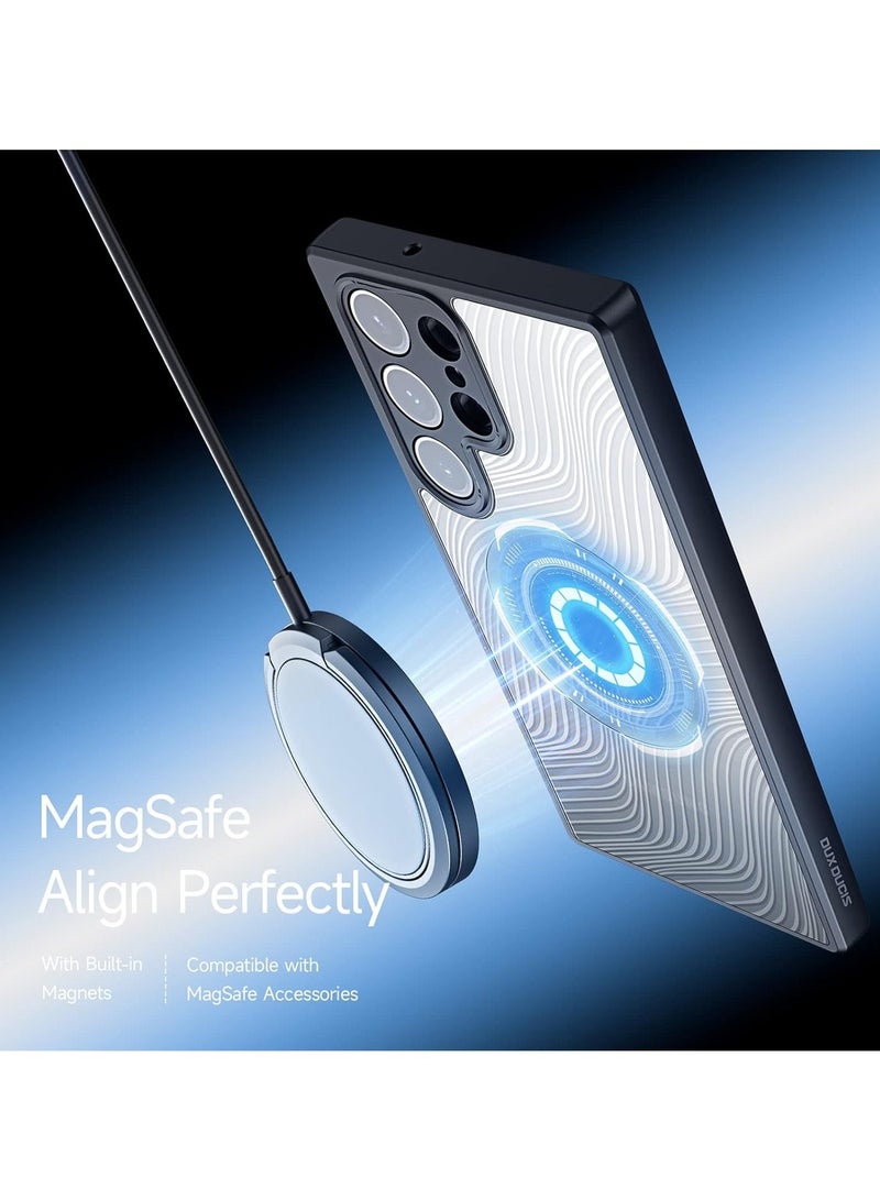 Samsung S24 Ultra Case, TPU Translucent Matte Back Shockproof Protective Phone Cover Cases with Camera Protection, Support Wireless Charging Cover for Samsung S24 Ultra 5G - Image 3