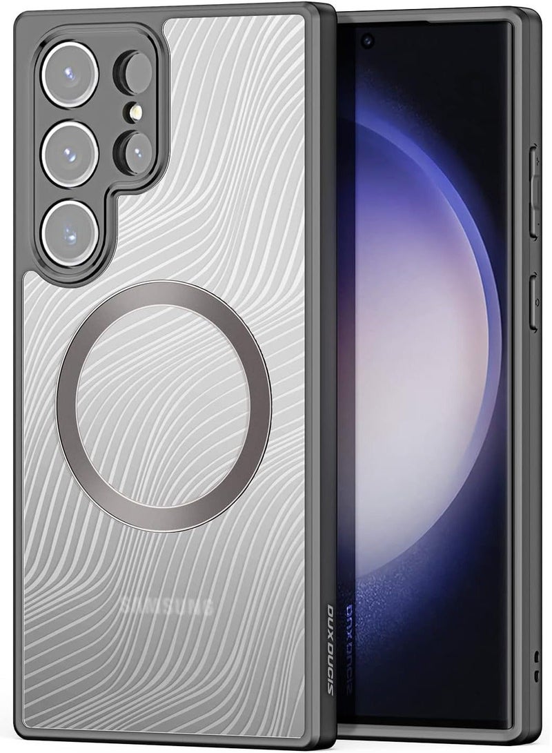 Samsung S24 Ultra Case, TPU Translucent Matte Back Shockproof Protective Phone Cover Cases with Camera Protection, Support Wireless Charging Cover for Samsung S24 Ultra 5G - Image 1