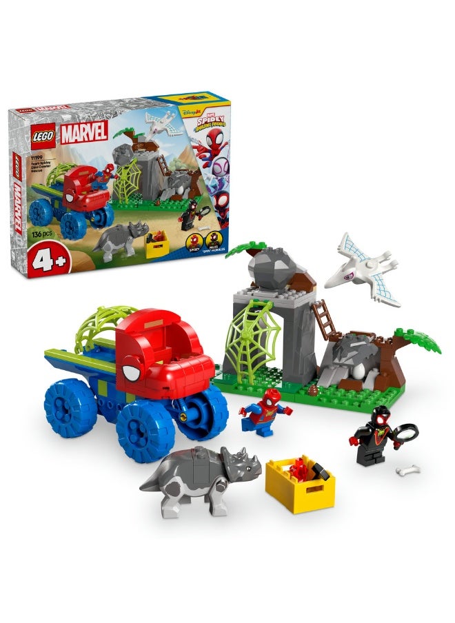 LEGO Spidey Team Spidey Dino Crawler Rescue 11199 (136) Pieces  - Image 1