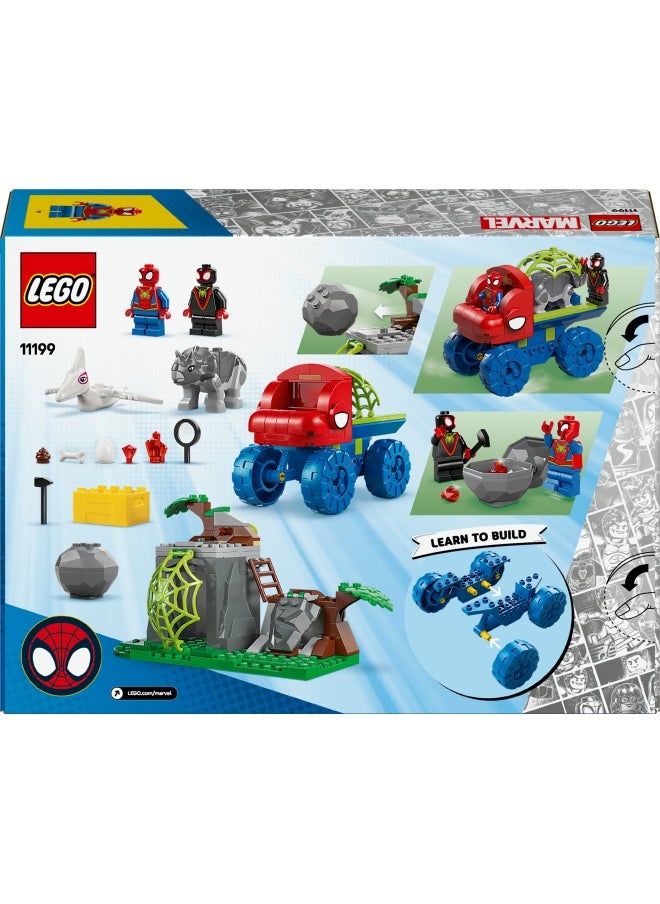 LEGO - Spidey Team Spidey Dino Crawler Rescue 11199 (136) Pieces - Image 1