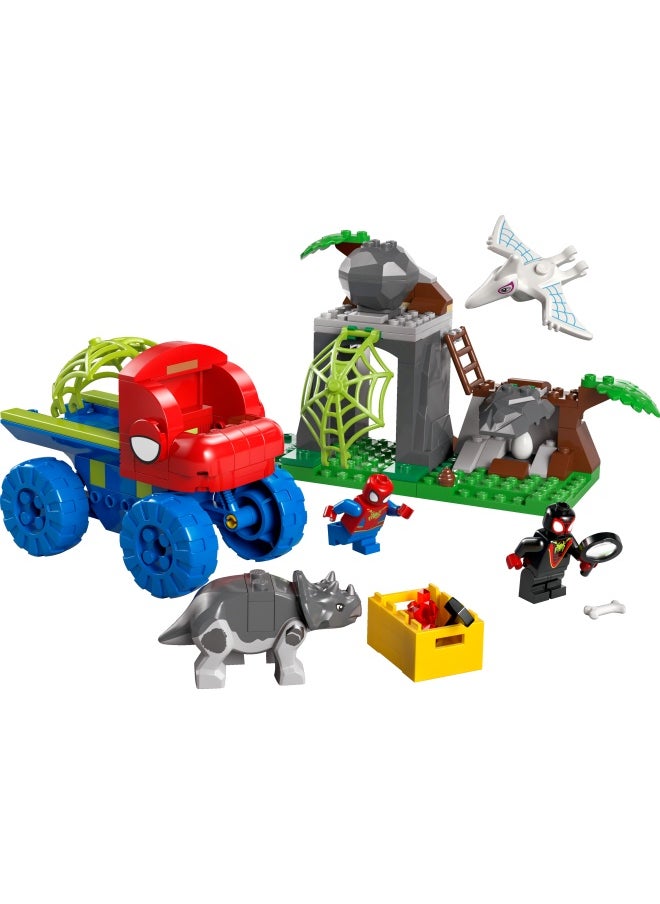 LEGO - Spidey Team Spidey Dino Crawler Rescue 11199 (136) Pieces - Image 1