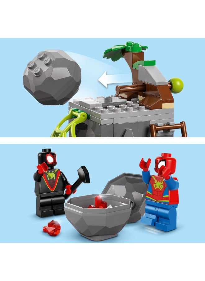 LEGO - Spidey Team Spidey Dino Crawler Rescue 11199 (136) Pieces - Image 1
