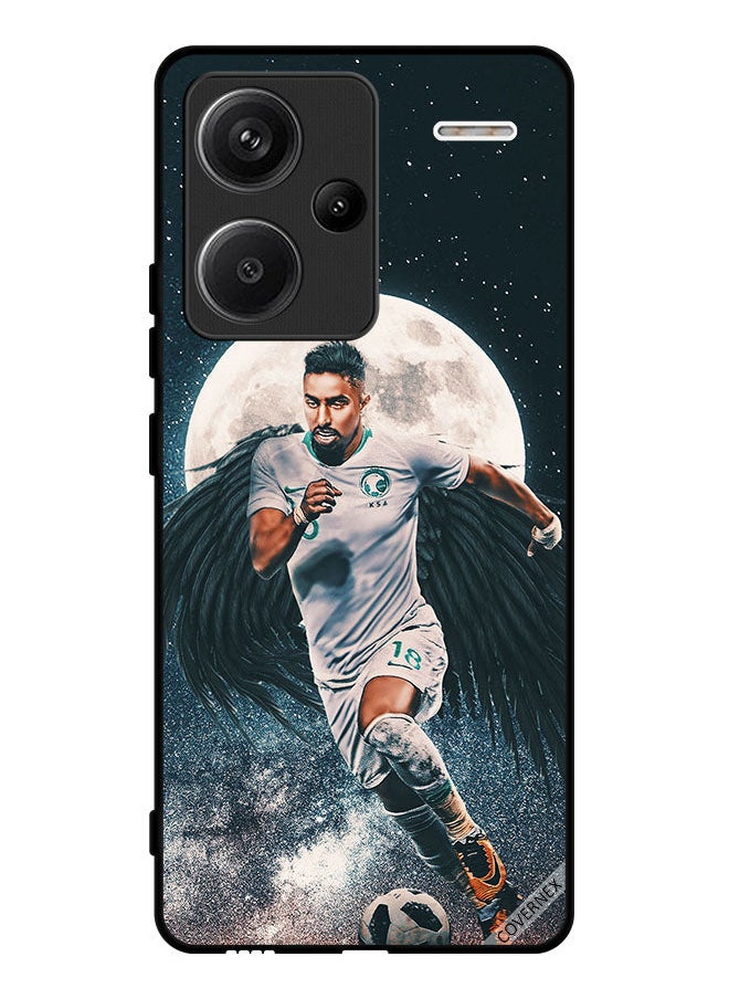 Covernex Protective Case Cover For Xiaomi Redmi Note 13 Pro Plus Salem Al Dawsari Carrying Football  - Image 1