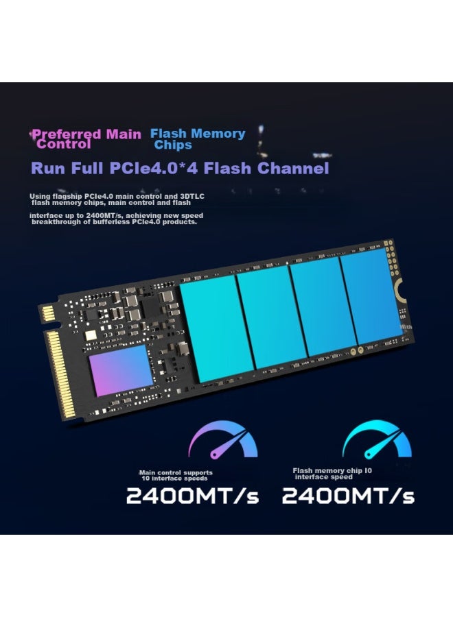Predator Acer Predator 2tb Ssd, M.2 Interface , Gm7 Series, Nvme Pcie 4.0 Read Speed 7200mb/s, Ai Computer Storage Accessory - Image 2