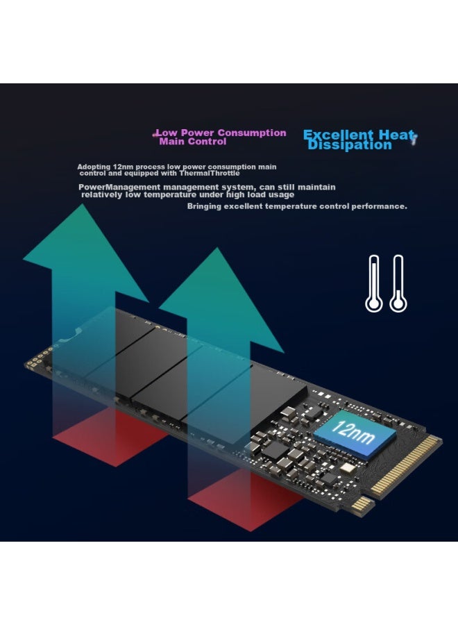 Predator Acer Predator 2tb Ssd, M.2 Interface , Gm7 Series, Nvme Pcie 4.0 Read Speed 7200mb/s, Ai Computer Storage Accessory - Image 4