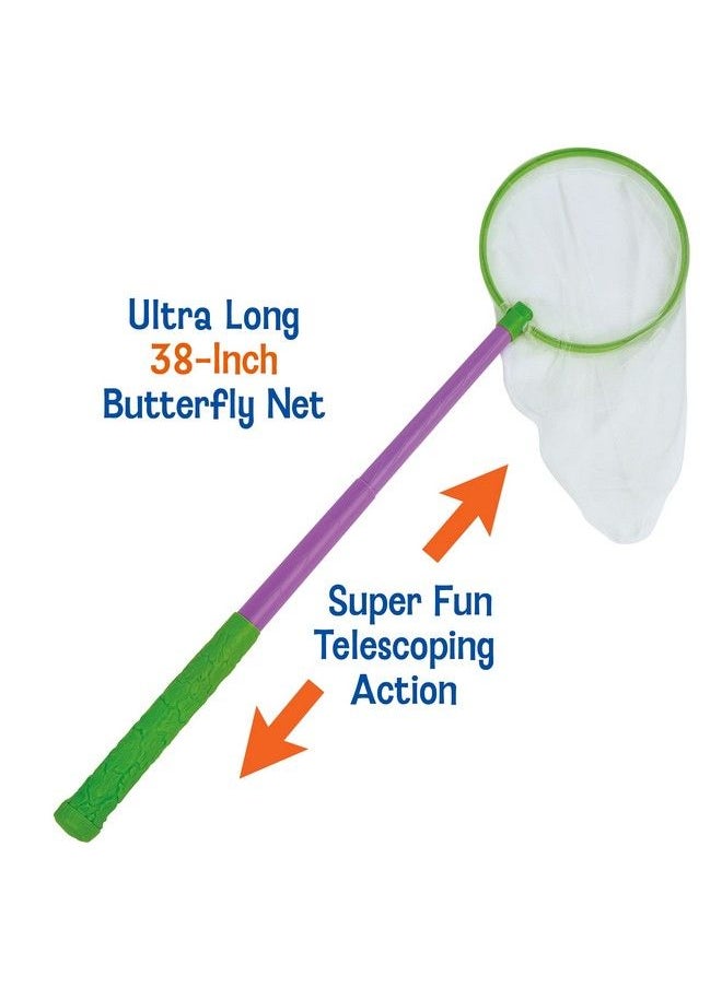 Insect Lore Telescoping Butterfly Extend A Net Green  - Image 3