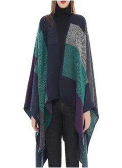 Womens Blanket Shawls Wraps Winter Printed Open Front Poncho Cape Plaid Shawls for Women Green-series 49 - pzsku/Z56484B5FB82644E6FDCCZ/45/_/1692872820/a7f5d49e-b31e-4c86-9a90-39c452666131