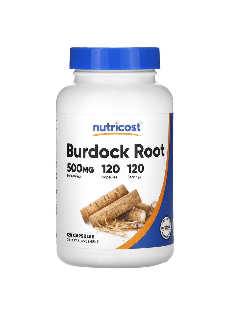 Burdock Root, 500 mg, 120 Capsules