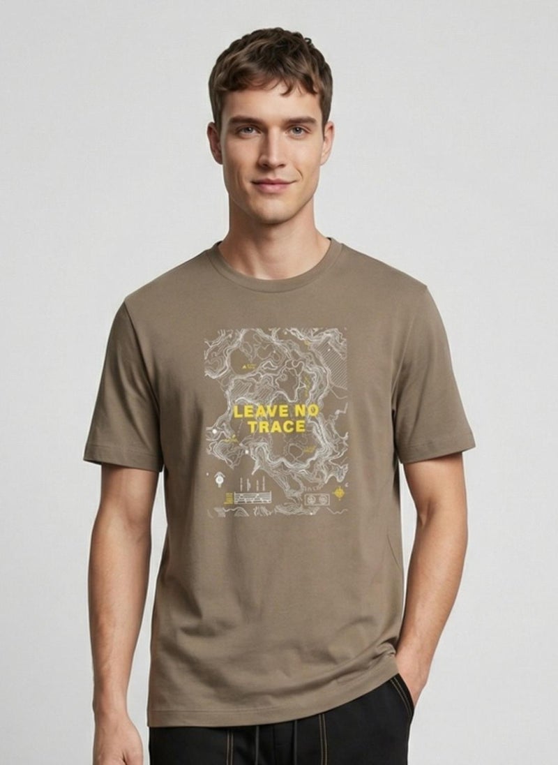نوبيرو NOBERO Men's Premium Printed Regualr T-Shirt - Image 1
