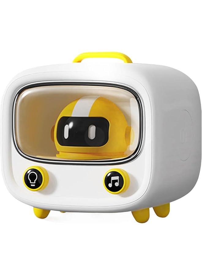 erorex Wireless Bluetooth Speaker Cartoon Bluetooth Speaker With Night Light Robot Portable Mini Wireless Bluetooth Speaker For Kids With Loud Volume Bluetooth 5.0 For Bedroom Home Office - Image 1