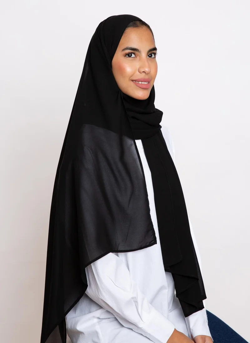كاف ميم طرحة ليزر أسود
