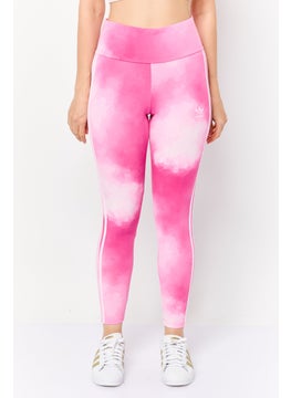 adidas Originals Women Sportswear Fit Training Leggings, Pink  - Image 1