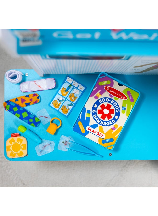 Melissa & Doug Boo-Boos & Bandages Reusable Play Set - Image 3