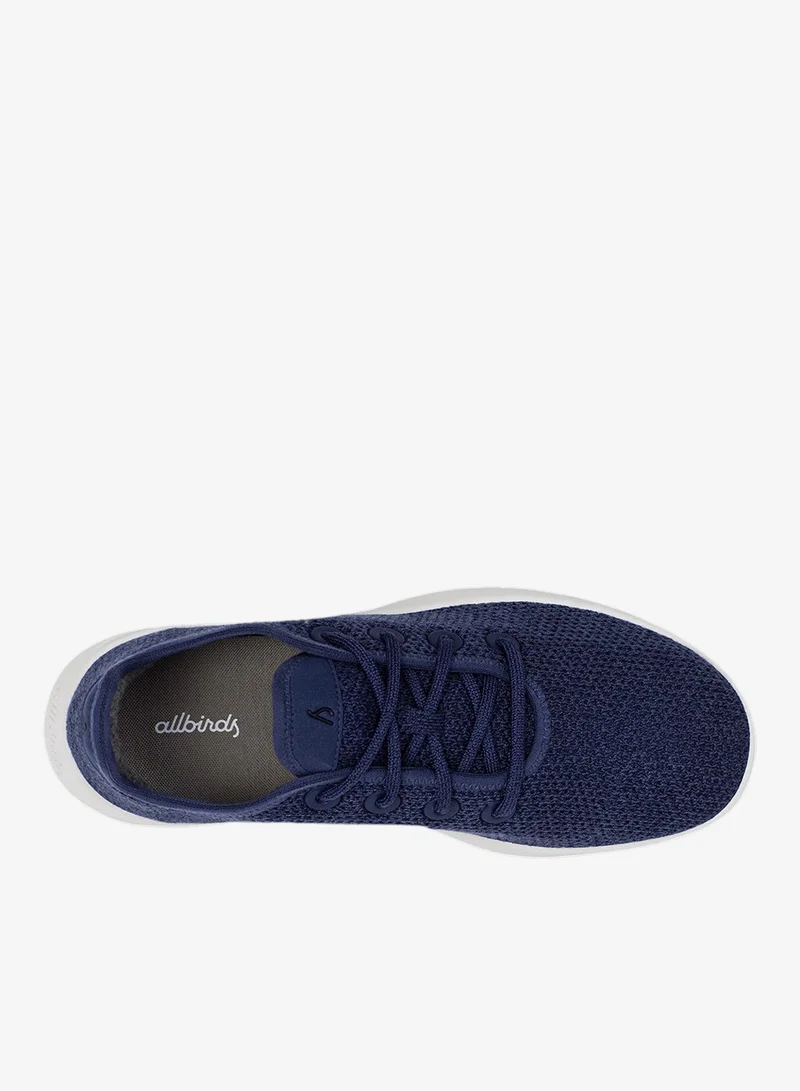 Allbirds BLUE Men's Tree Runner - Hazy Indigo (Blizzard Sole)  Sneakers for Men | Best Price UAE