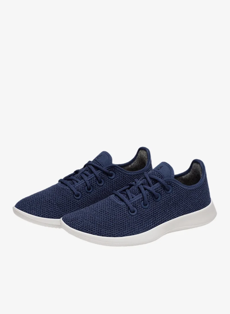 Allbirds BLUE Men's Tree Runner - Hazy Indigo (Blizzard Sole)  Sneakers for Men | Best Price UAE