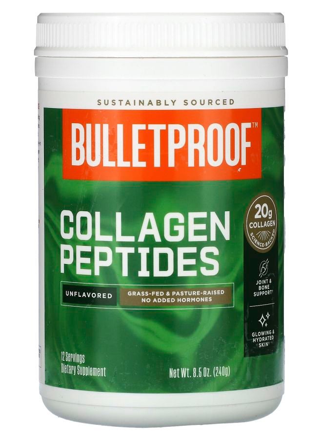 Bulletproof Collagen Peptides Unflavored 8.5 oz (240 g) - Image 1
