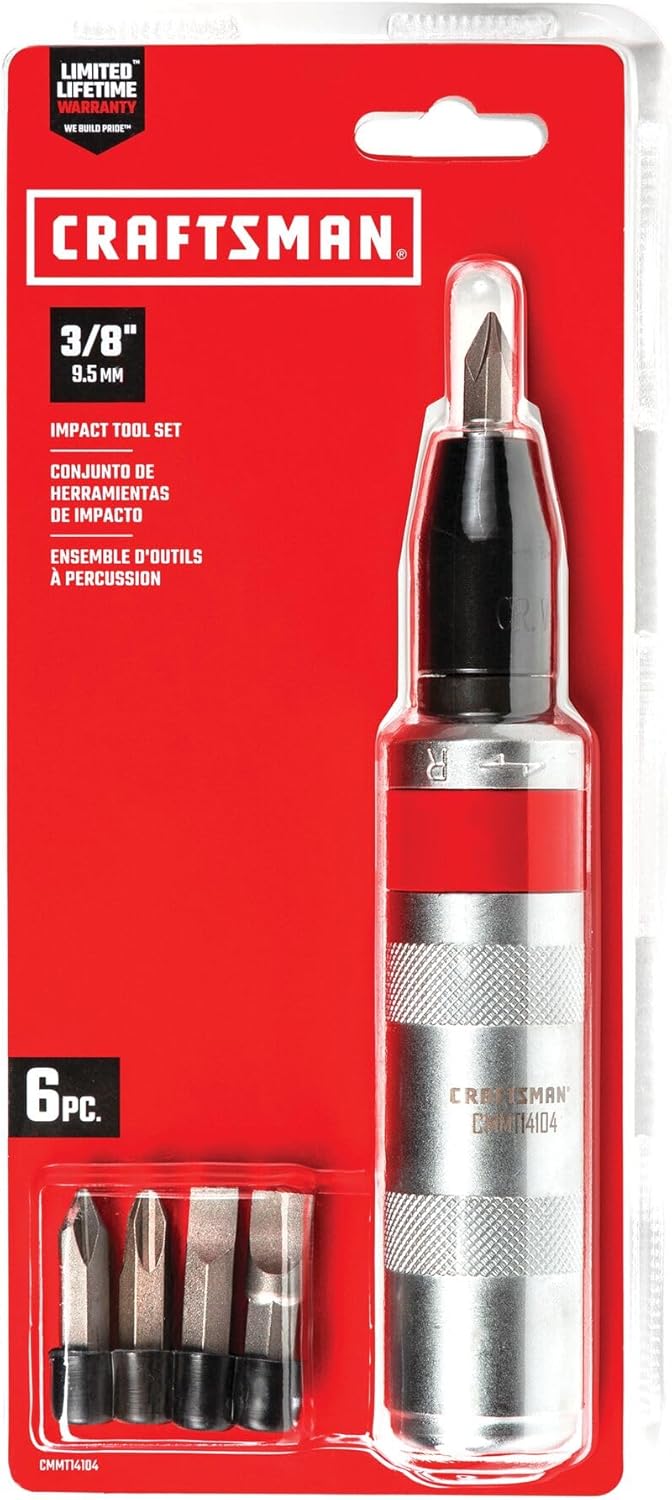 CRAFTSMAN مجموعة سائق التأثير اليدوي CRAFTSMAN 38 بوصة CMMT14104 - Image 3