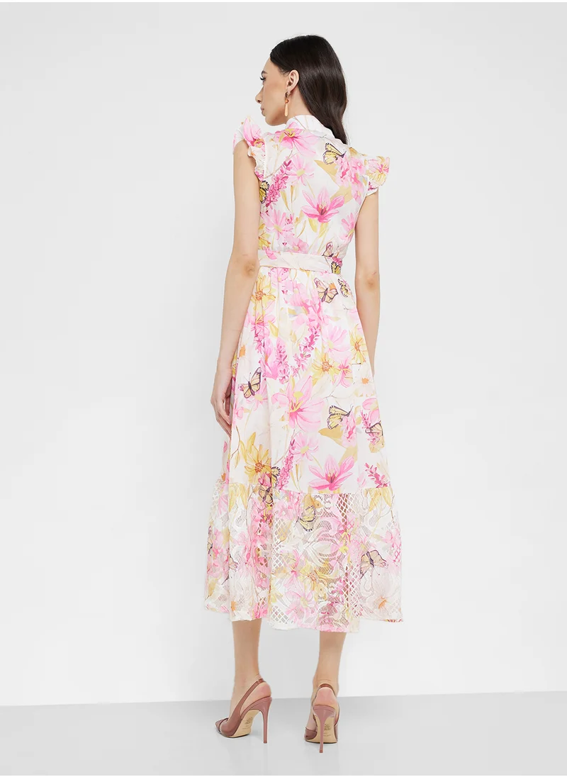 ELLA Floral Print Dress