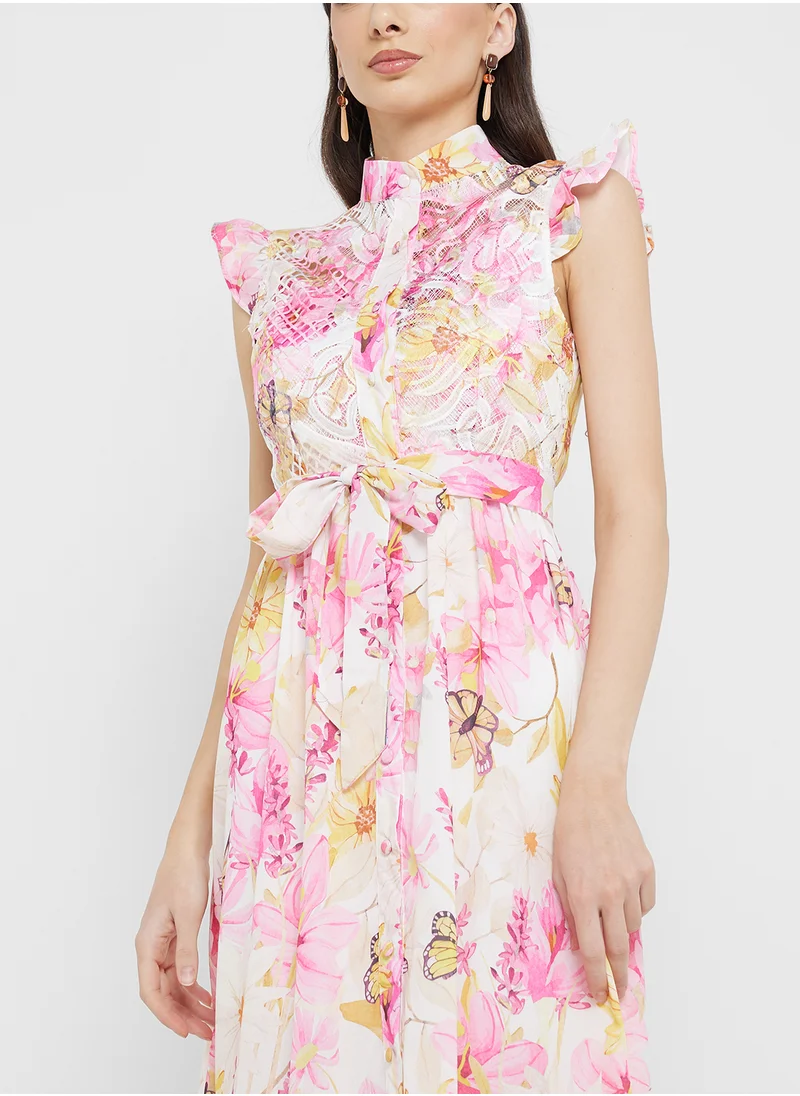 ELLA Floral Print Dress