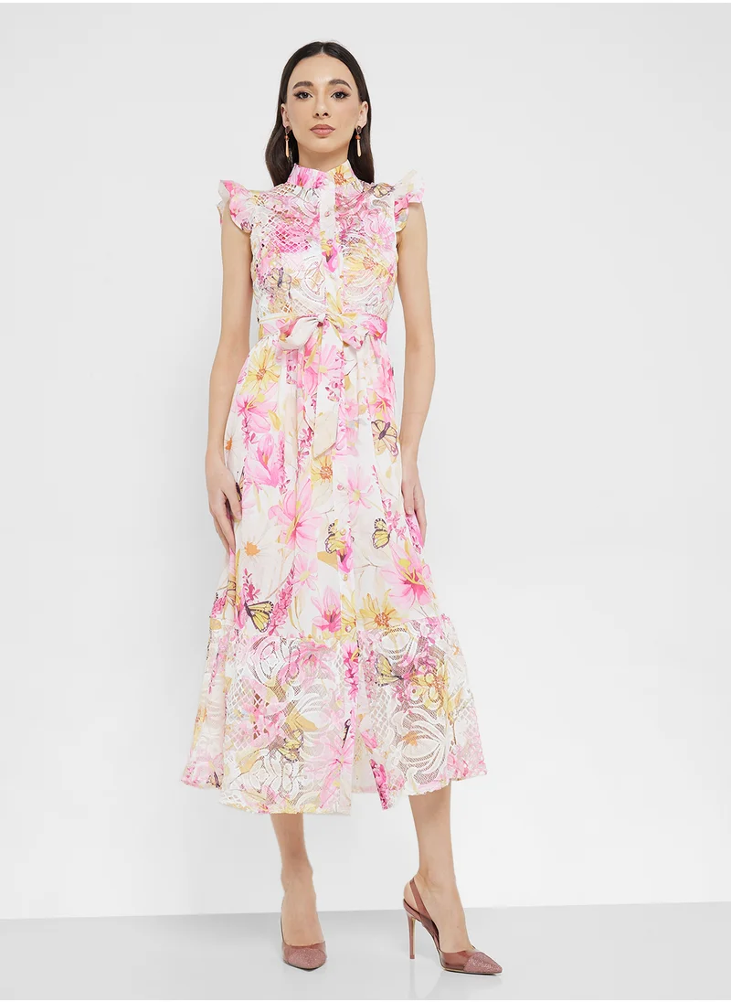 ELLA Floral Print Dress