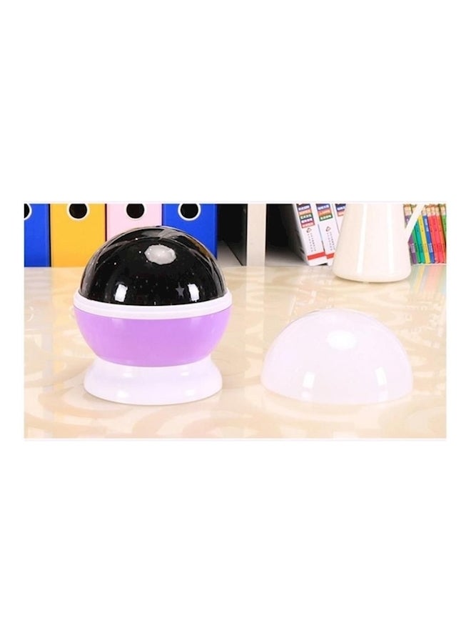 ستار ماستر مصابيح طاولة LED دوارة للإضاءة الليلية بتصميم نجوم مبتكرة أرجواني - Image 2